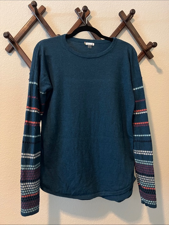 Smartwool Tops - Smartwool Long Sleeve Boho Blue Top Medium